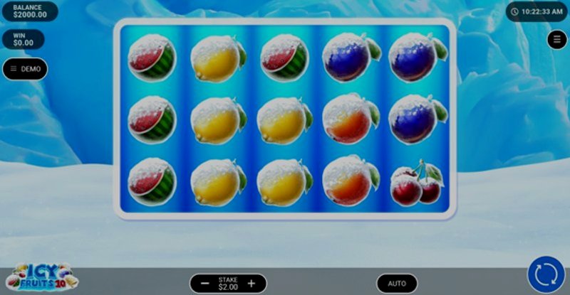 Play Icy Fruits 10 by Pariplay at 1Win Casino