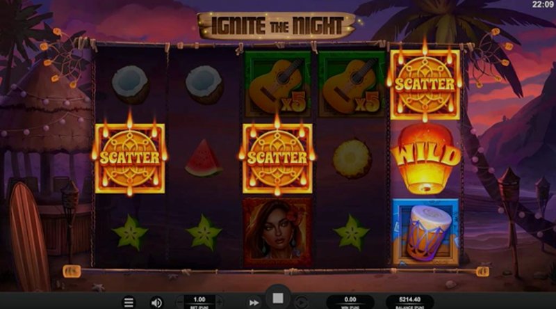 Play Ignite the Night by Relax at 1Win Casino