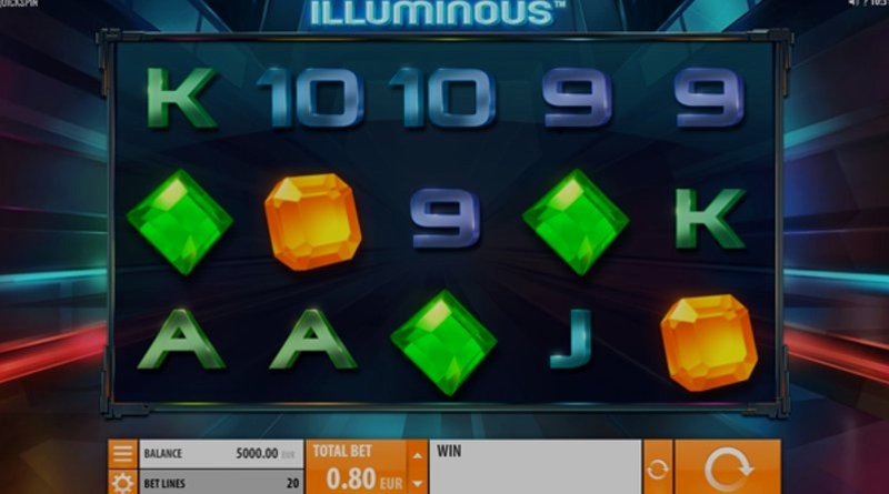 Play Illuminous by Quickspin at 1Win Casino