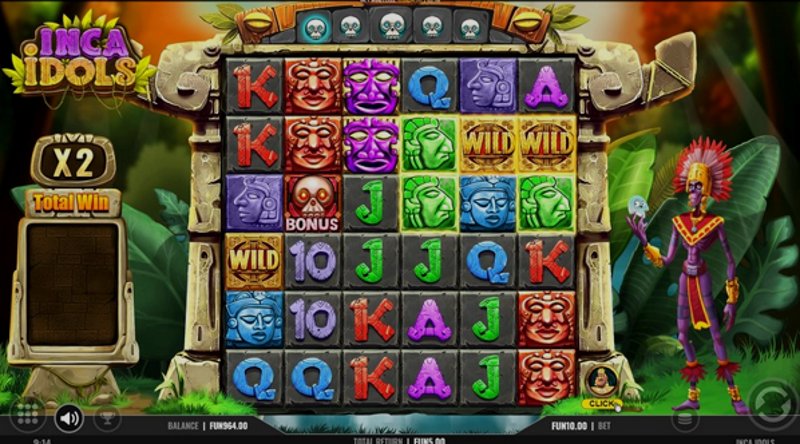 Play Inca Idols by 1x2gaming at 1Win Casino