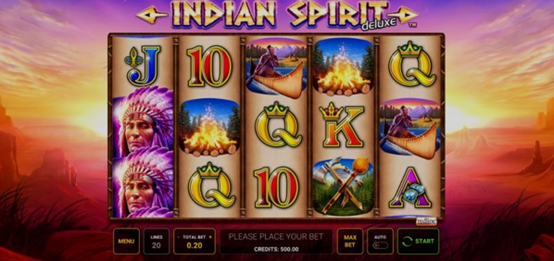 Play Indian Spirit by Novomatic at 1Win Casino