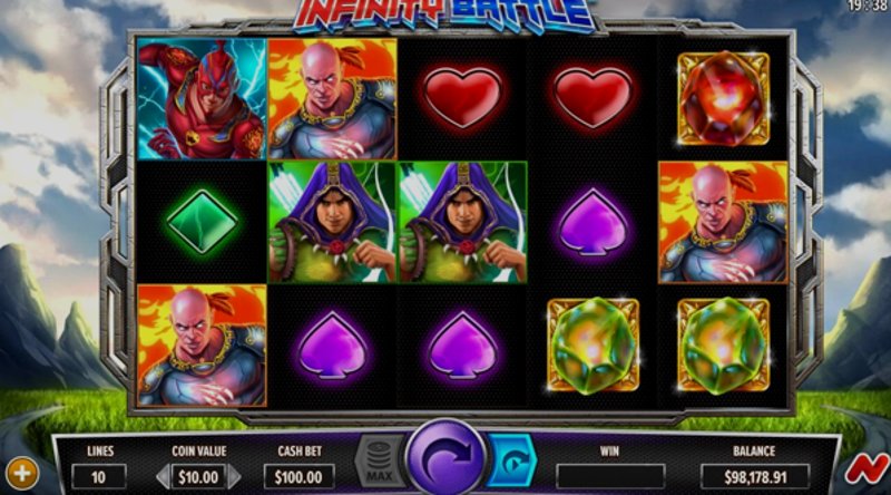 Play Infinity Battle by Netgaming at 1Win Casino