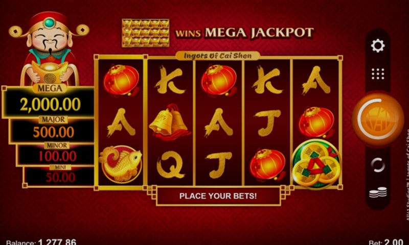 Play Ingots of Cai Shen by Microgaming at 1Win Casino