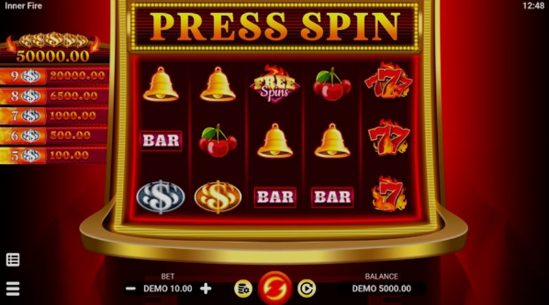 Play Inner Fire by Evoplay at 1Win Casino