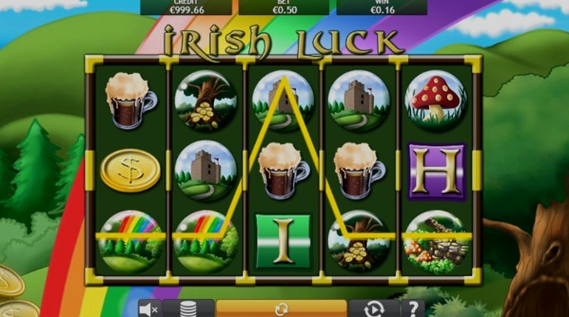 Play Irish Luck by Playtech at 1Win Casino