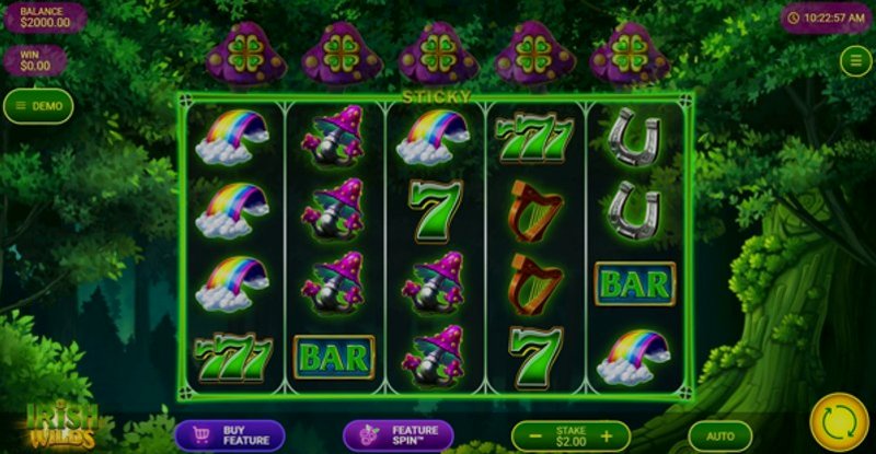 Play Irish Wilds by Pariplay at 1Win Casino