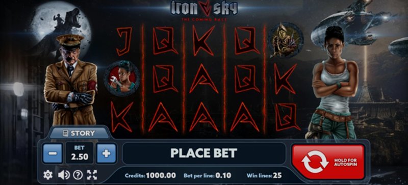 Play Iron Sky by Play Pearls at 1Win Casino