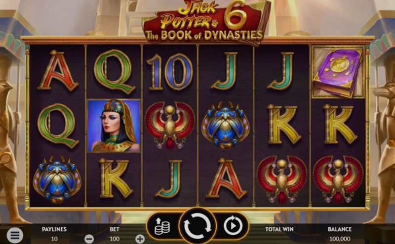 Play Jack Potter & The Book of Dynasties 6 by Apparat at 1Win Casino