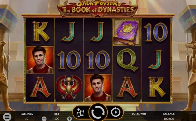 Play Jack Potter & The Book of Dynasties by Apparat at 1Win Casino