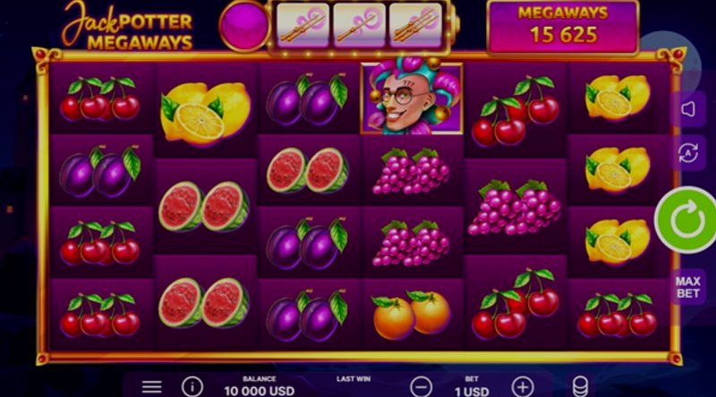 Play Jack Potter Megaways by Onlyplay at 1Win Casino