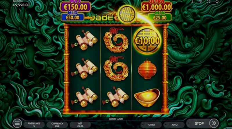 Play Jade Coins by Endorphina at 1Win Casino