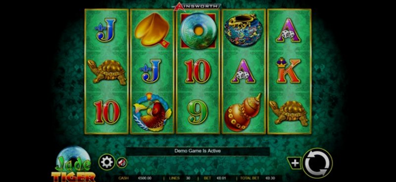 Play Jade Tiger by Ainsworthgame at 1Win Casino