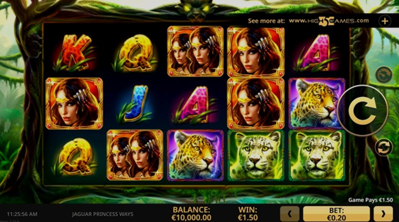 Play Jaguar Princess Ways by High5 at 1Win Casino