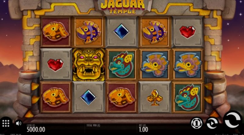 Play Jaguar Temple by Thunderkick at 1Win Casino