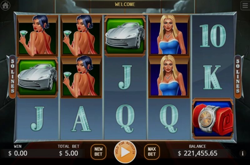 Play James Bond by Kagaming at 1Win Casino