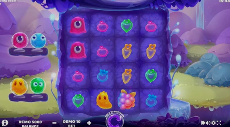 Play Jelly Boom by Evoplay at 1Win Casino