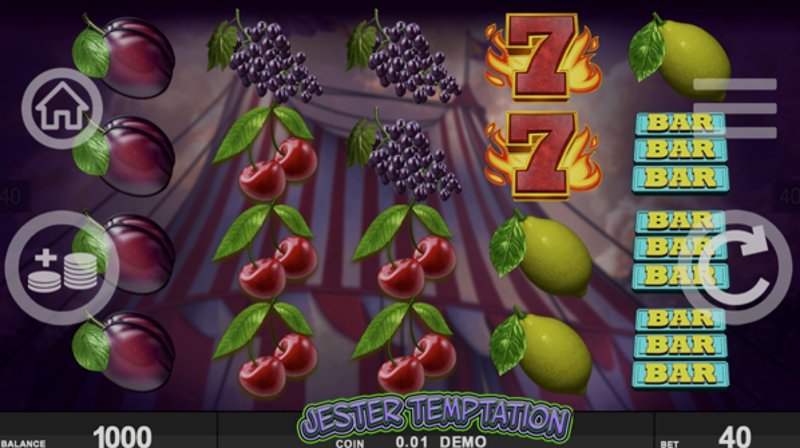 Play Jester Temptation by Spinthon at 1Win Casino