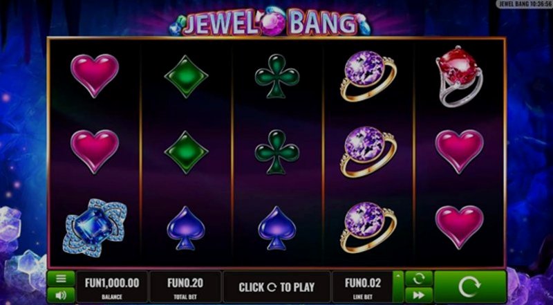 Play Jewel Bang by Platipus at 1Win Casino