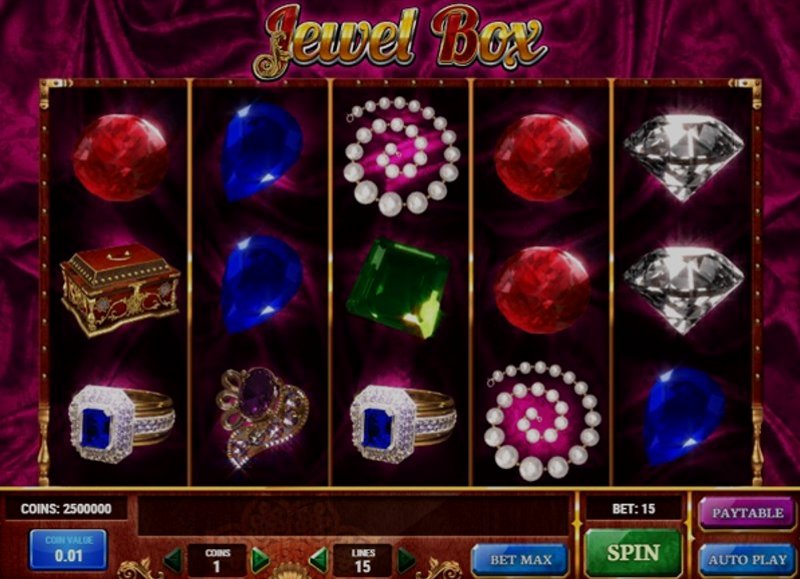 Play Jewel Box by Playn Go at 1Win Casino