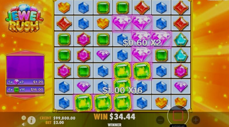 Play Jewel Rush by Pragmatic at 1Win Casino