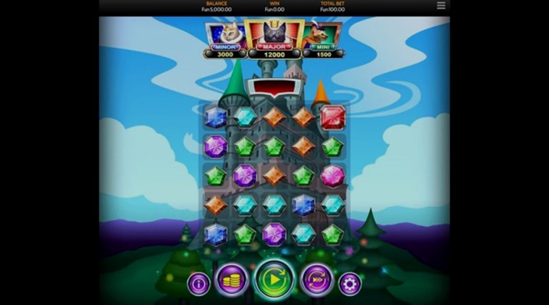 Play Jewelry Cats by Onetouch at 1Win Casino