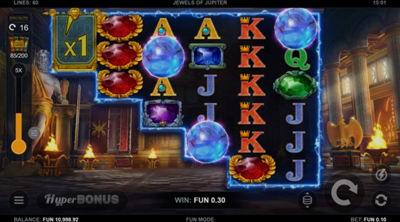 Play Jewels of Jupiter by Kalamba at 1Win Casino