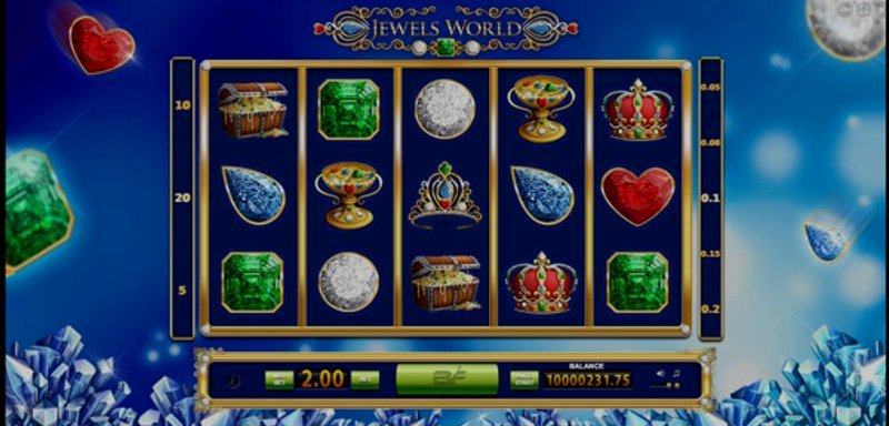 Play Jewels World by Bf Games at 1Win Casino