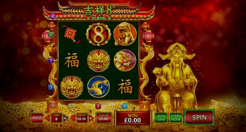 Play Ji Xiang 8 by Playtech at 1Win Casino