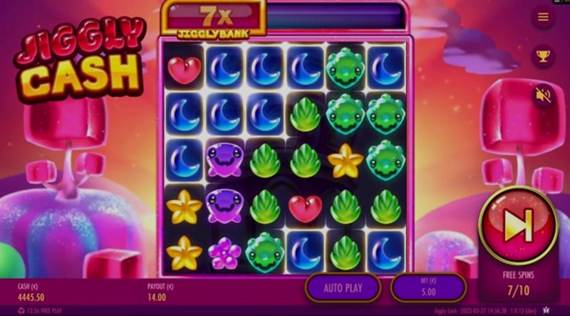 Play Jiggly Cash by Thunderkick at 1Win Casino