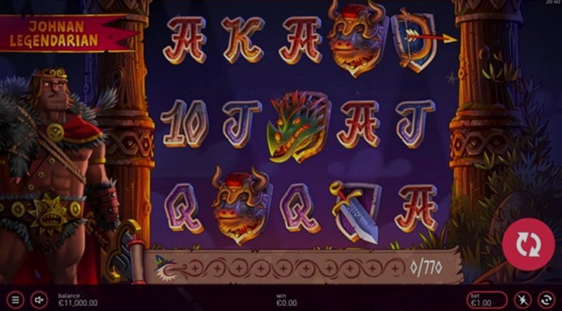 Play Johnan Legendarian by Yggdrasil at 1Win Casino