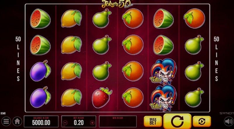 Play Joker 50 DeLuxe by Synot at 1Win Casino