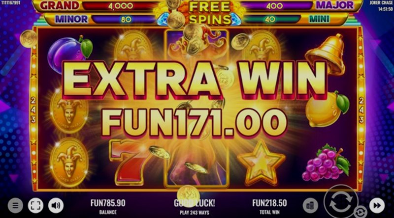 Play Joker Chase by Platipus at 1Win Casino