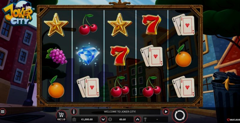 Play Joker City by Nucleus Gaming at 1Win Casino