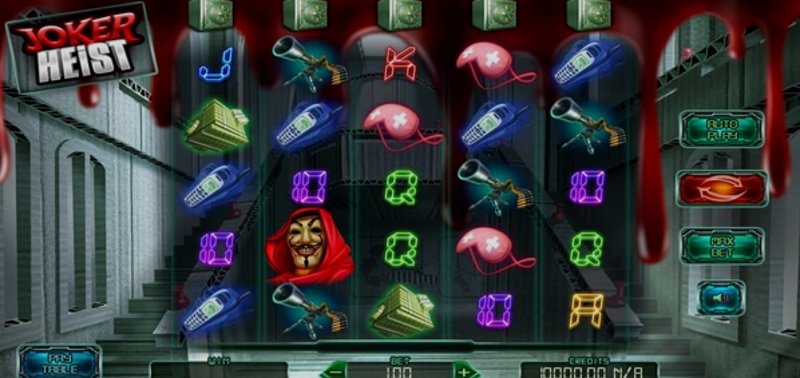 Play Joker Heist by Groove at 1Win Casino