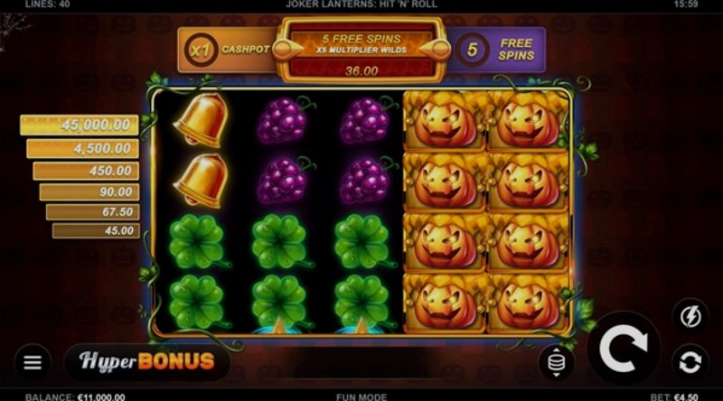 Play Joker Lanterns by Kalamba at 1Win Casino