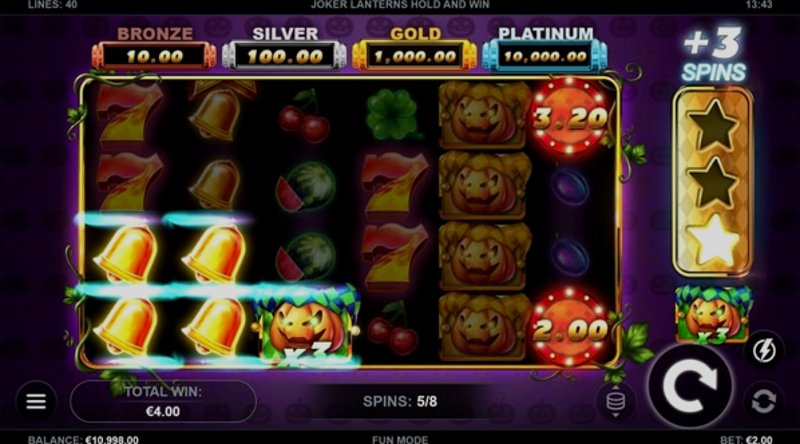 Play Joker Lanterns Hold and Win by Kalamba at 1Win Casino