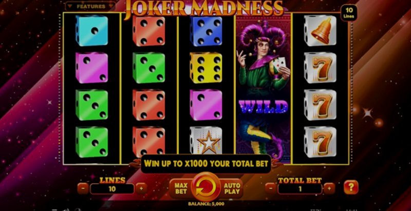 Play Joker Madness by Spinomenal at 1Win Casino