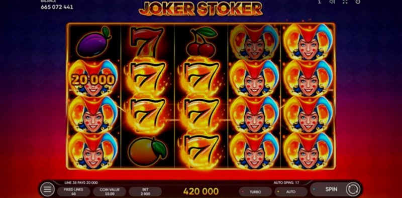 Play Joker Stoker by Endorphina at 1Win Casino