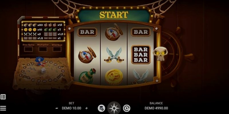 Play Jolly Treasures by Evoplay at 1Win Casino