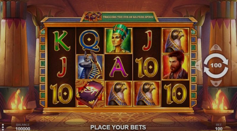 Play Eye Of Ra by Amatic at 1Win Casino