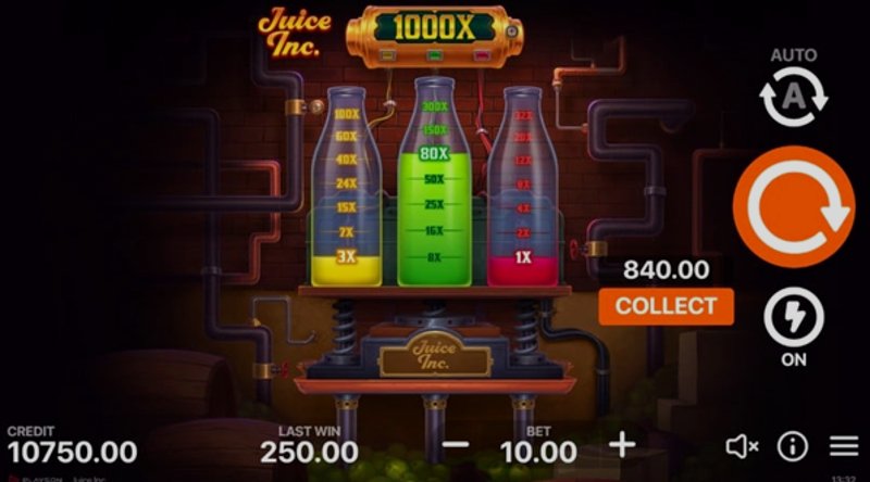 Play Juice Inc. by Playson at 1Win Casino