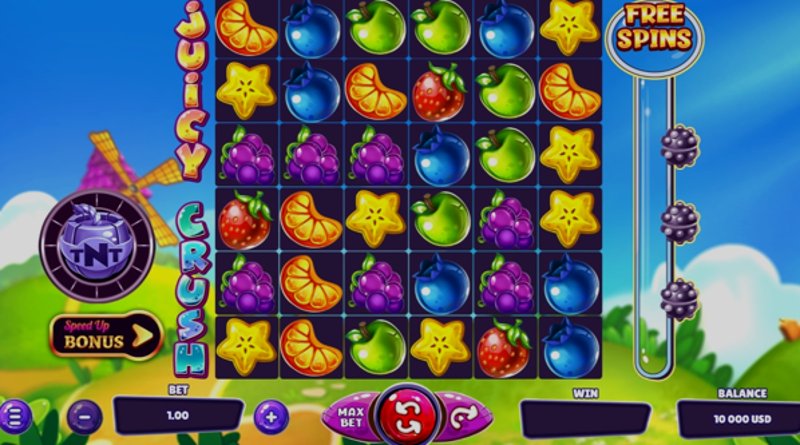 Play Juicy Crush by Onlyplay at 1Win Casino