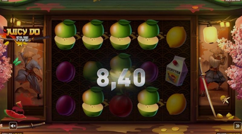 Play Juicy Do Five by Gamebeat at 1Win Casino