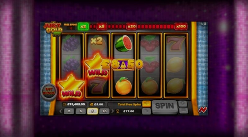 Play Juicy Gold 100 by Netgaming at 1Win Casino