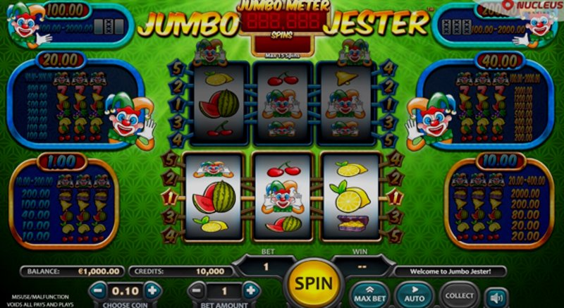 Play Jumbo Jester by Nucleus Gaming at 1Win Casino