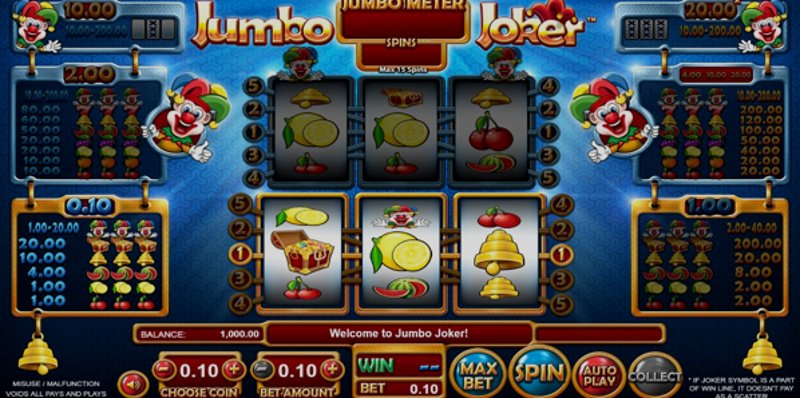 Play Jumbo Joker by Betsoft at 1Win Casino