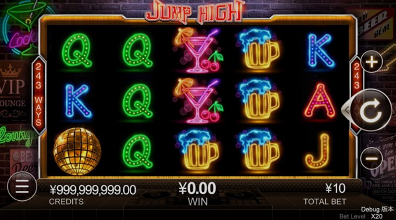 Play Jump High by Cq9 at 1Win Casino