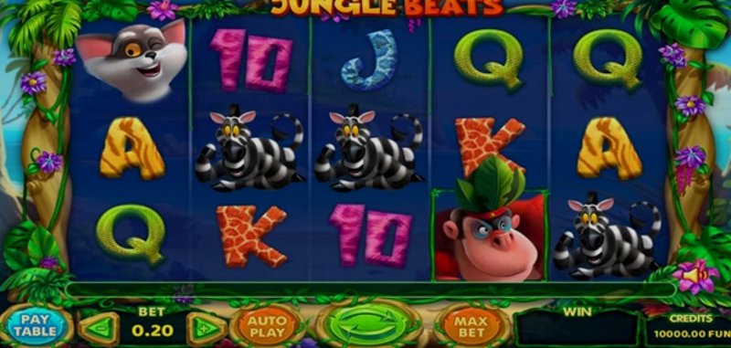 Play Jungle Beats by Groove at 1Win Casino