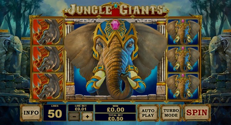 Play Jungle Giants by Playtech at 1Win Casino