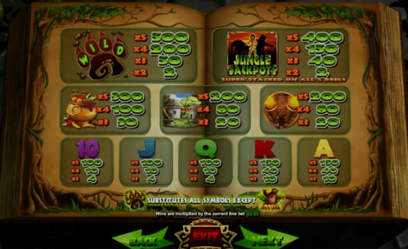 Play Jungle Jackpots by Edict at 1Win Casino